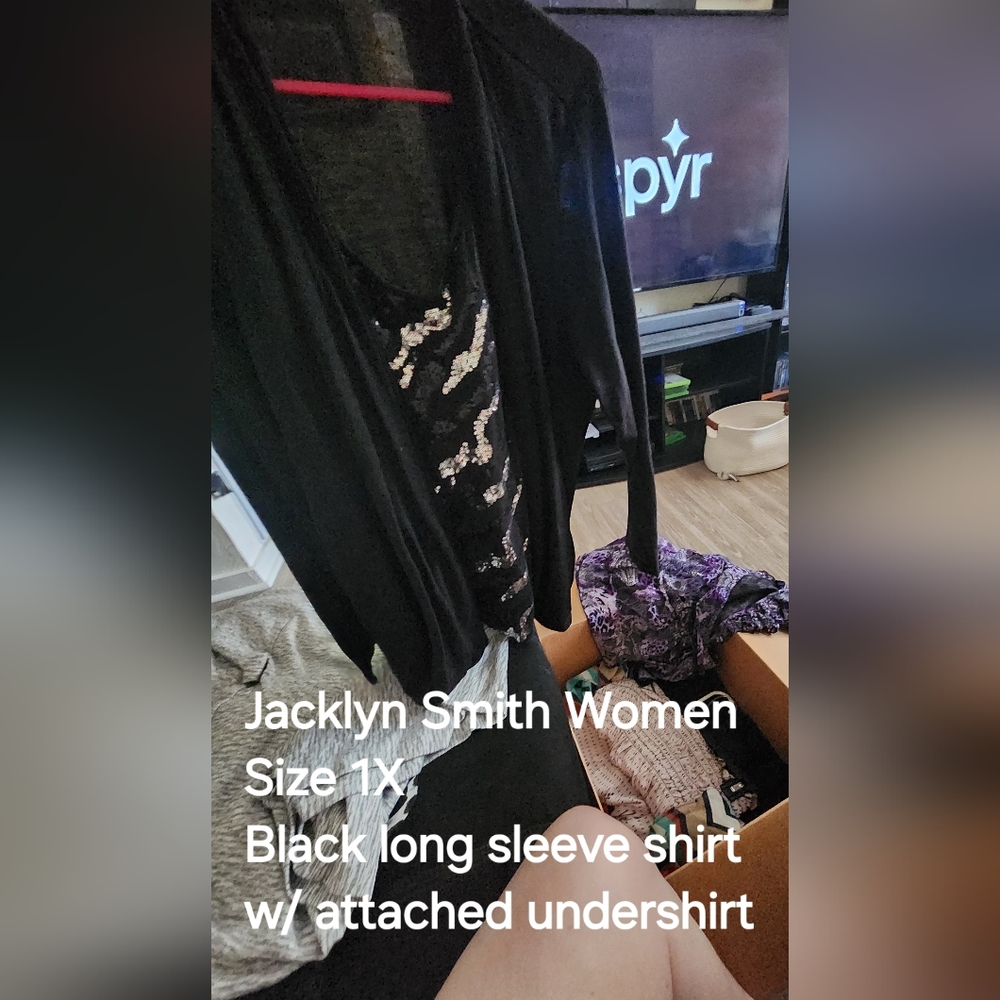 1X long sleeve shirt